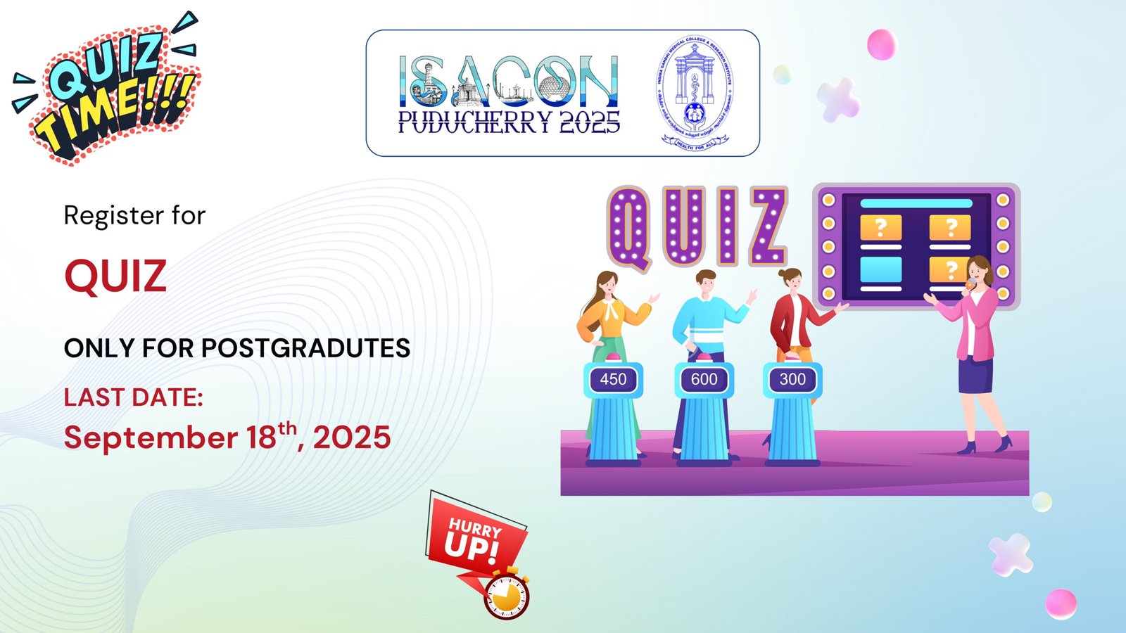 ISACON Quiz Banner